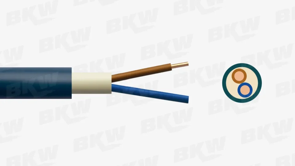 NYM-O 2x1,5 re Spez K110 BU