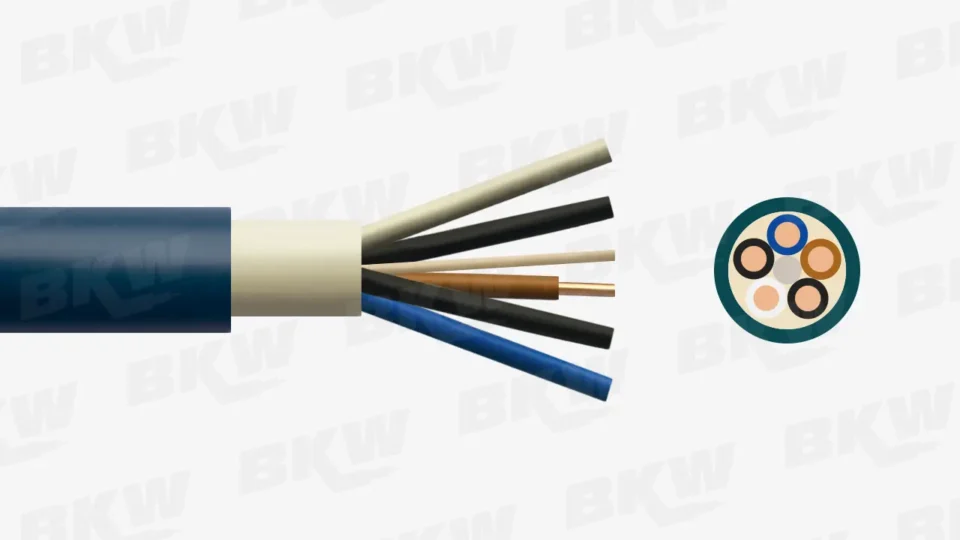NYM-O 5x1,5 re Spez K110 BU
