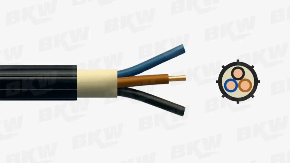 YTBKW-O 3x2,5 re Cu